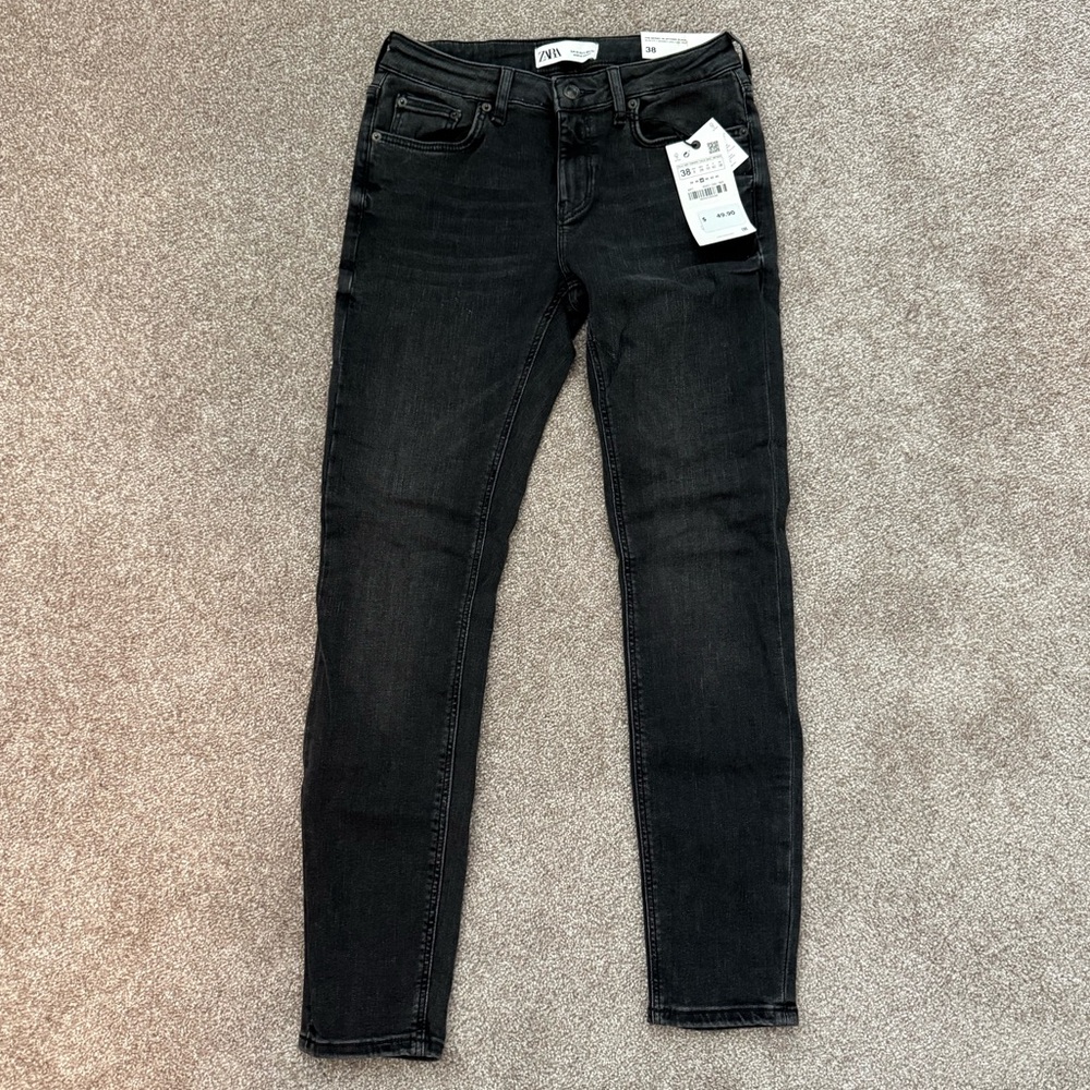 Zara Black Skinny Jeans